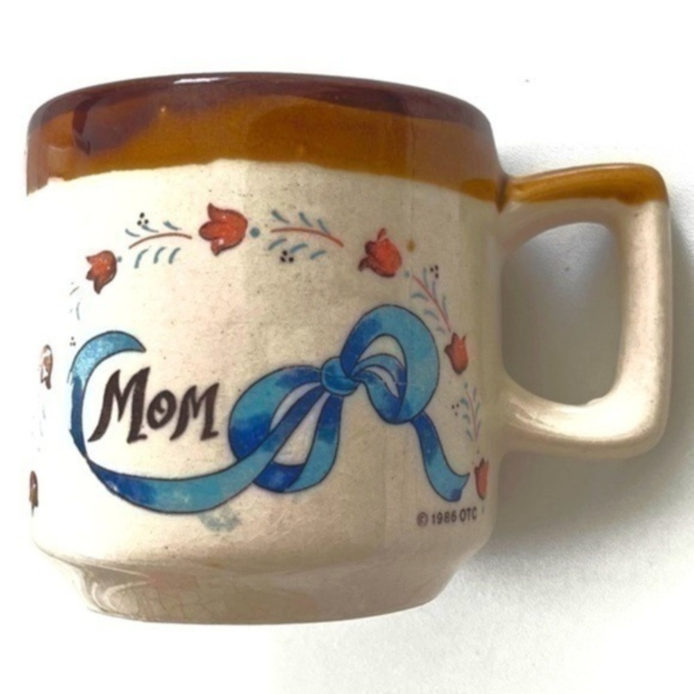 5 for $25! VINTAGE Pottery! Mom Mug!